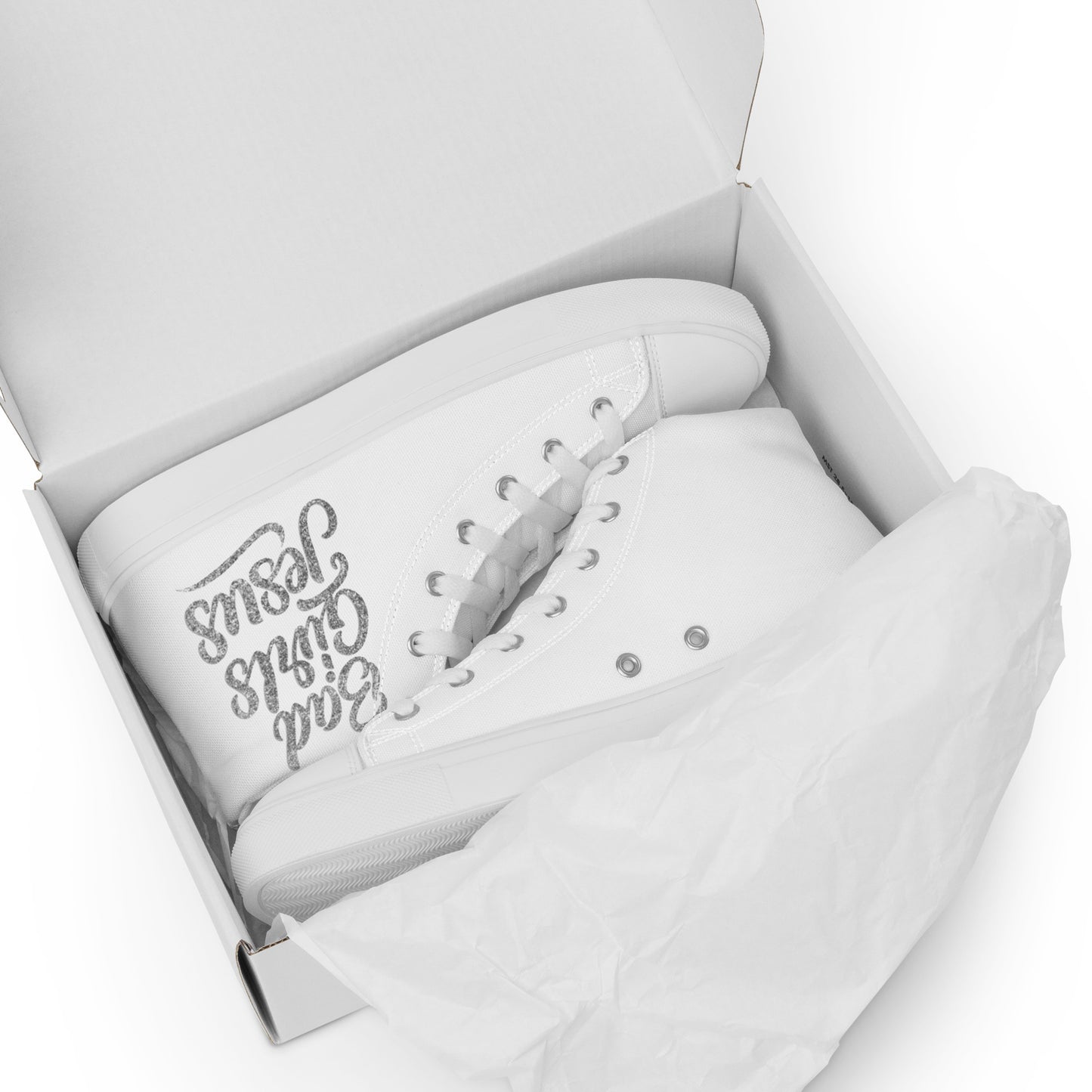 Women’s high top canvas shoes