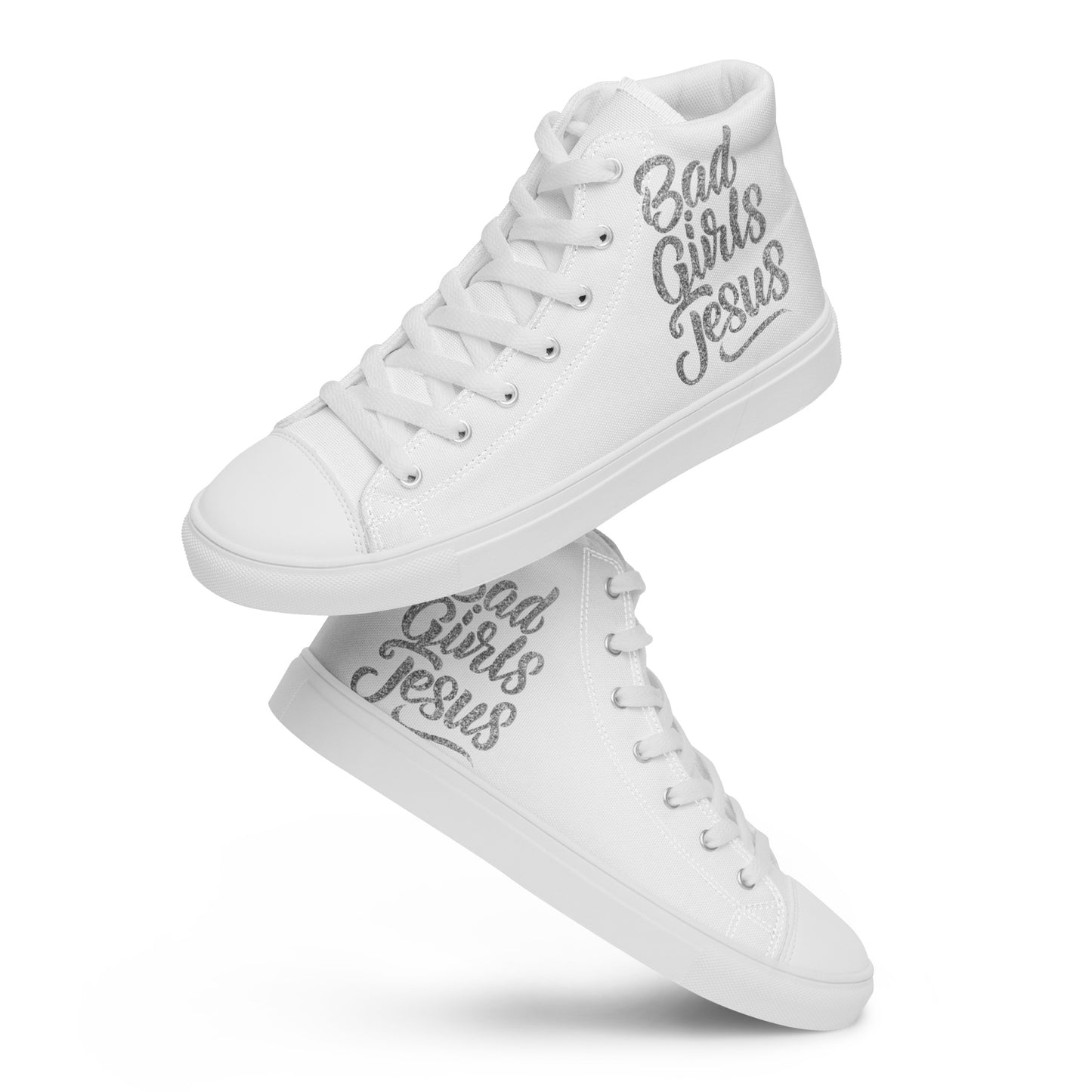 Women’s high top canvas shoes