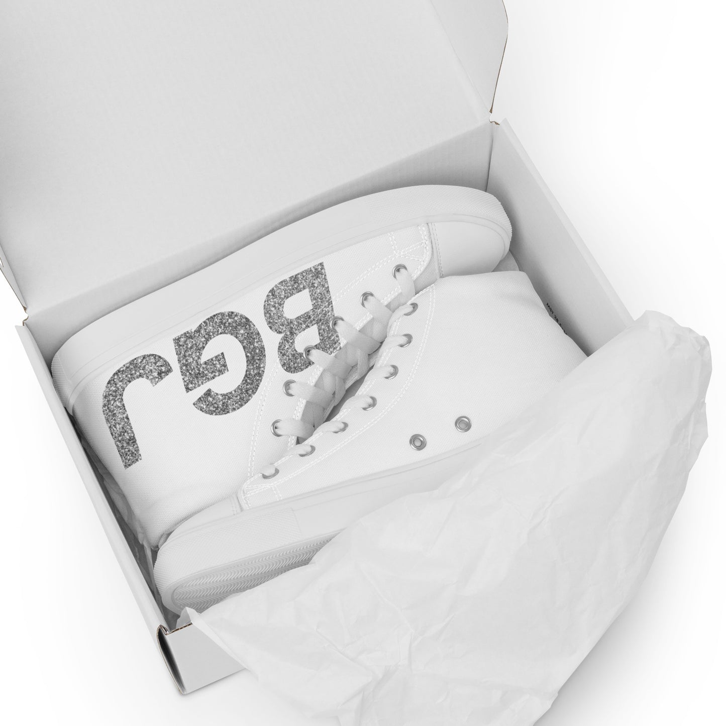 Women’s high top canvas shoes