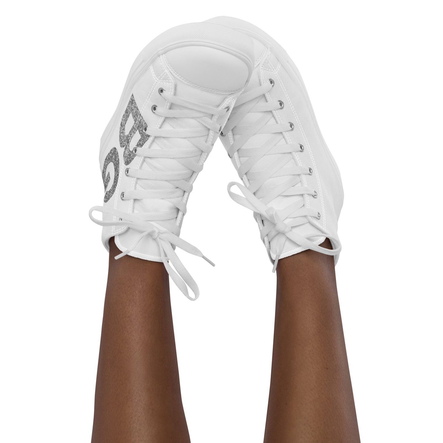 Women’s high top canvas shoes