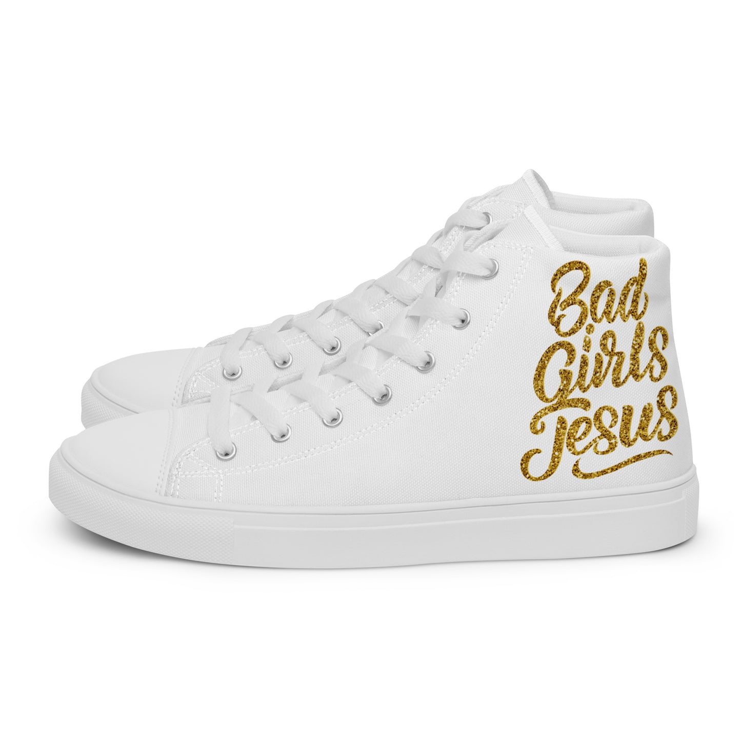 Women’s high top canvas shoes