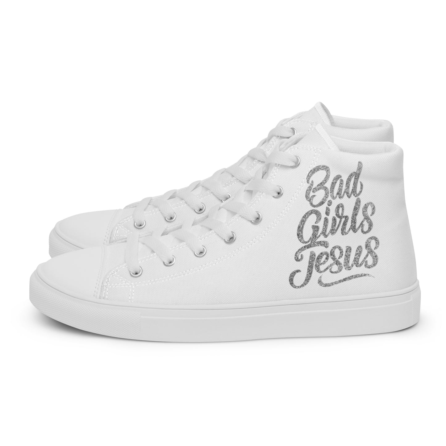 Women’s high top canvas shoes