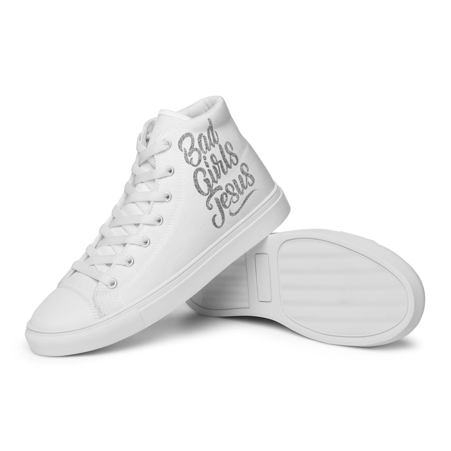 Women’s high top canvas shoes