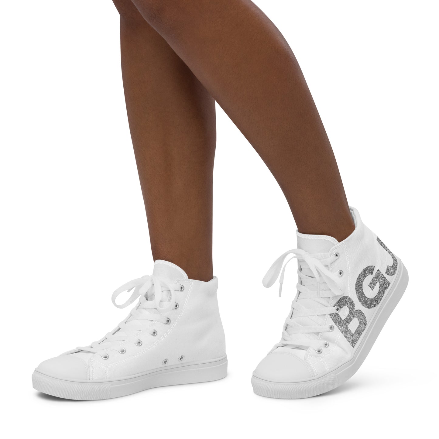 Women’s high top canvas shoes