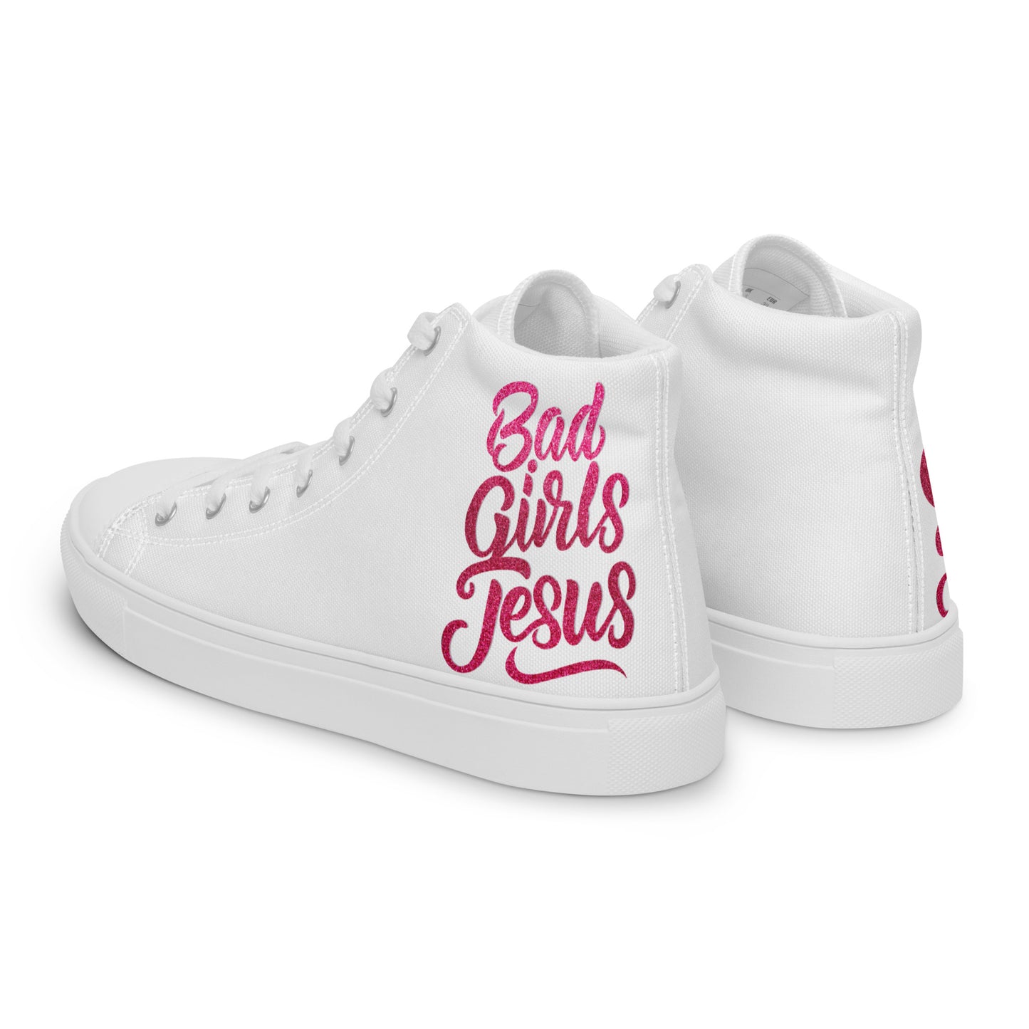 Women’s high top canvas shoes