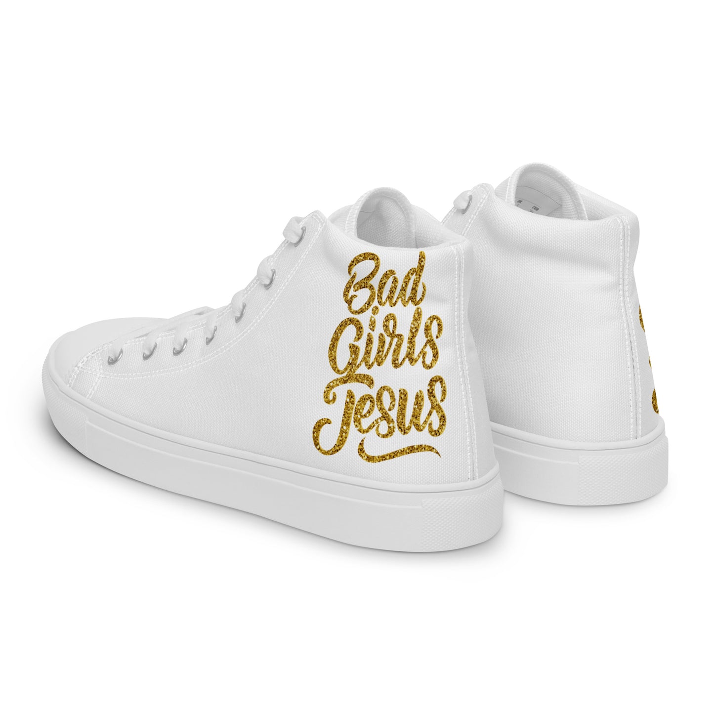 Women’s high top canvas shoes