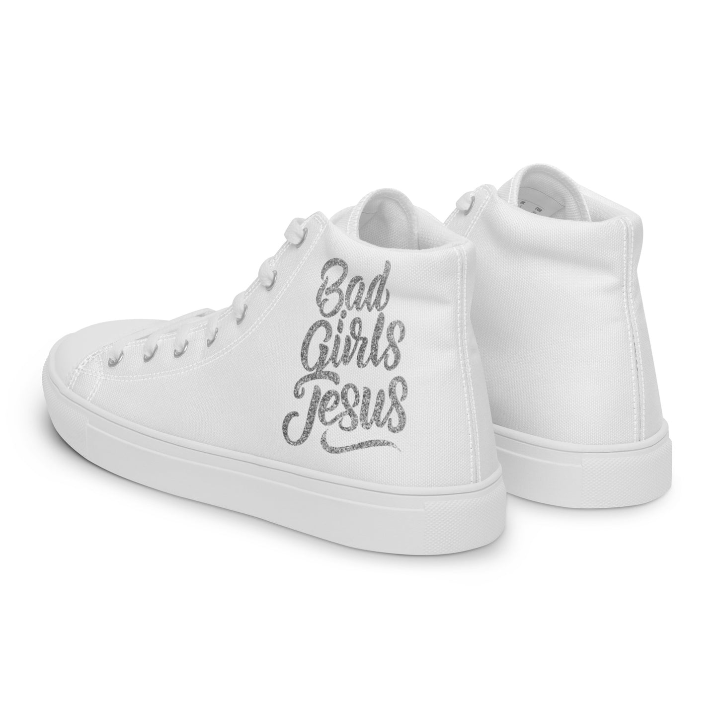 Women’s high top canvas shoes
