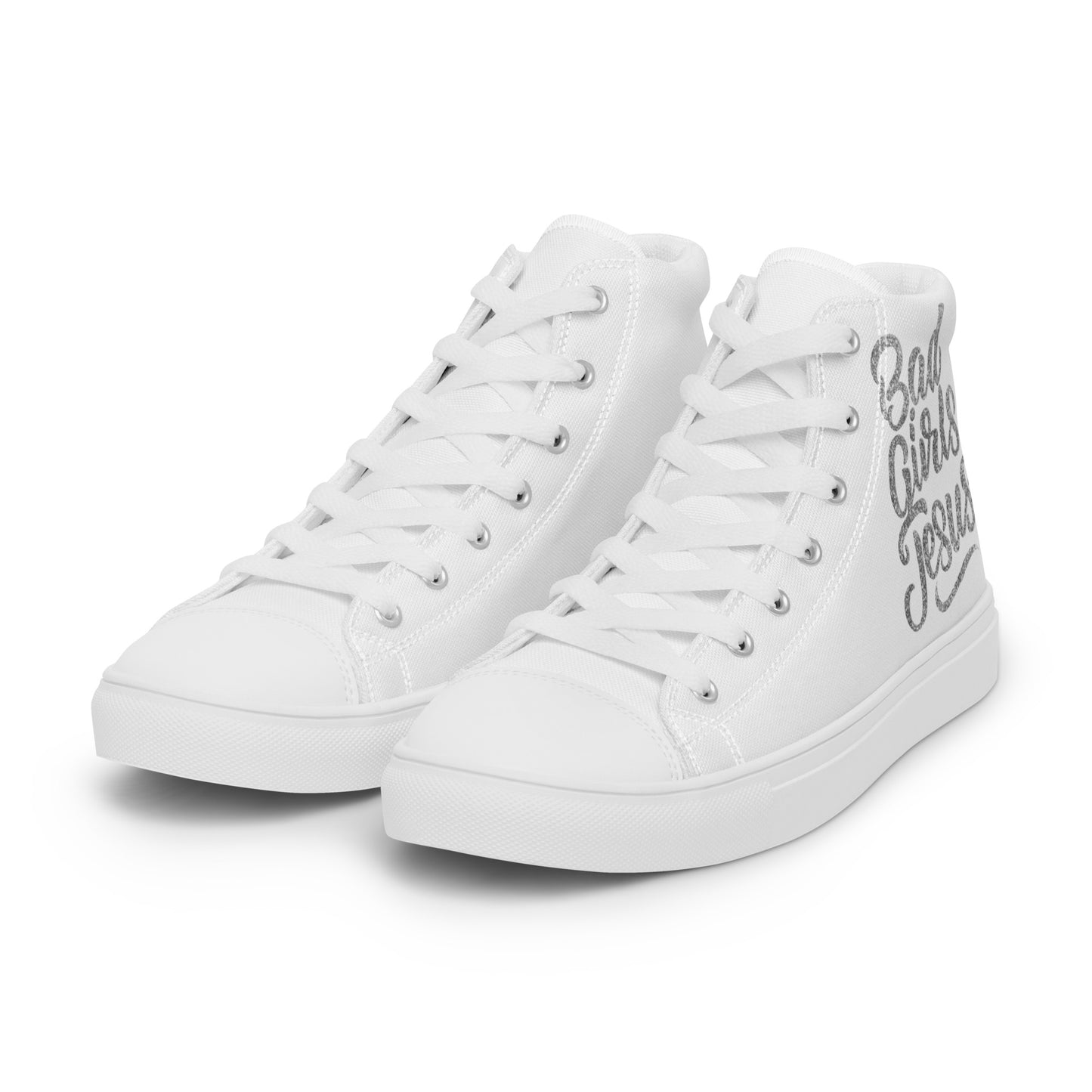 Women’s high top canvas shoes