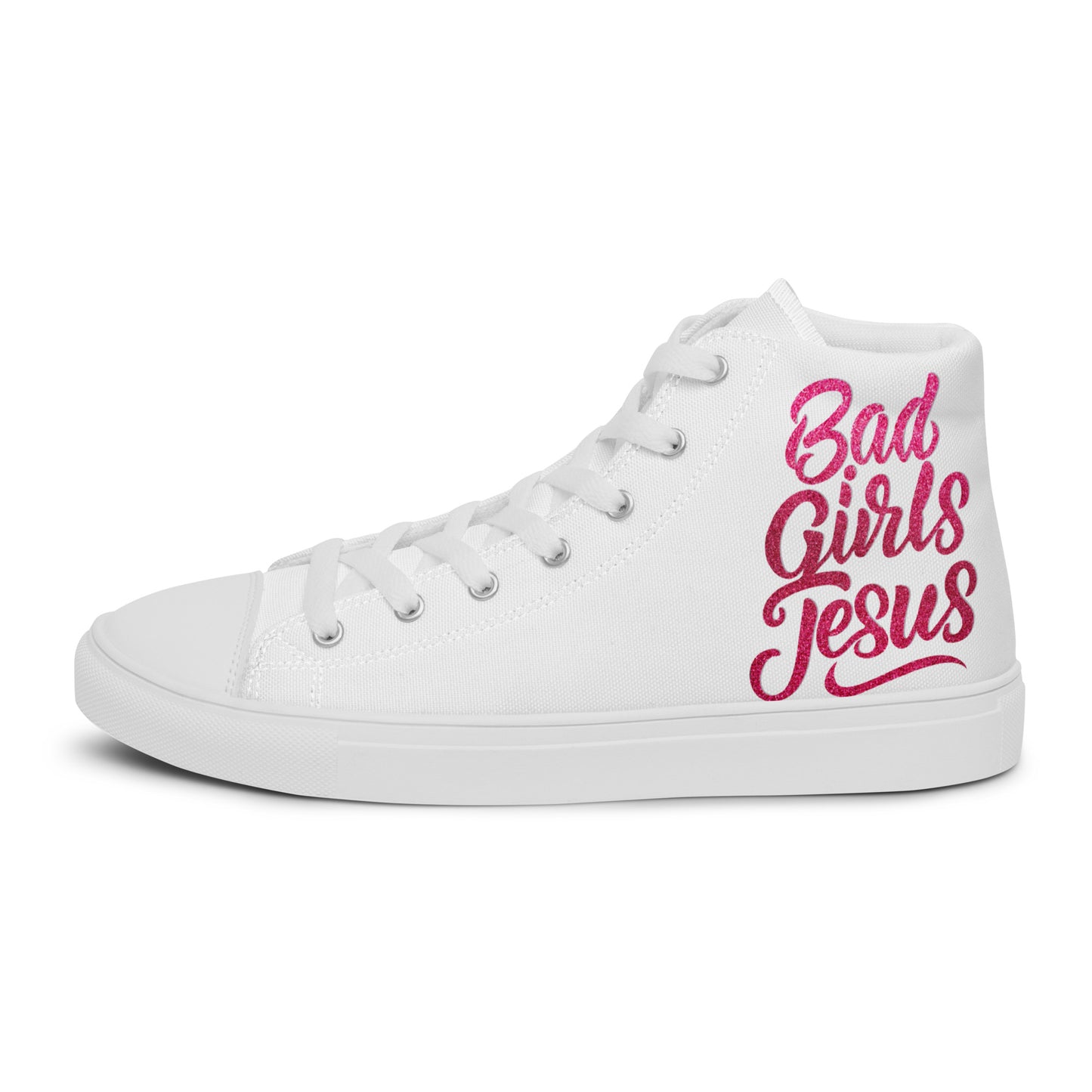 Women’s high top canvas shoes