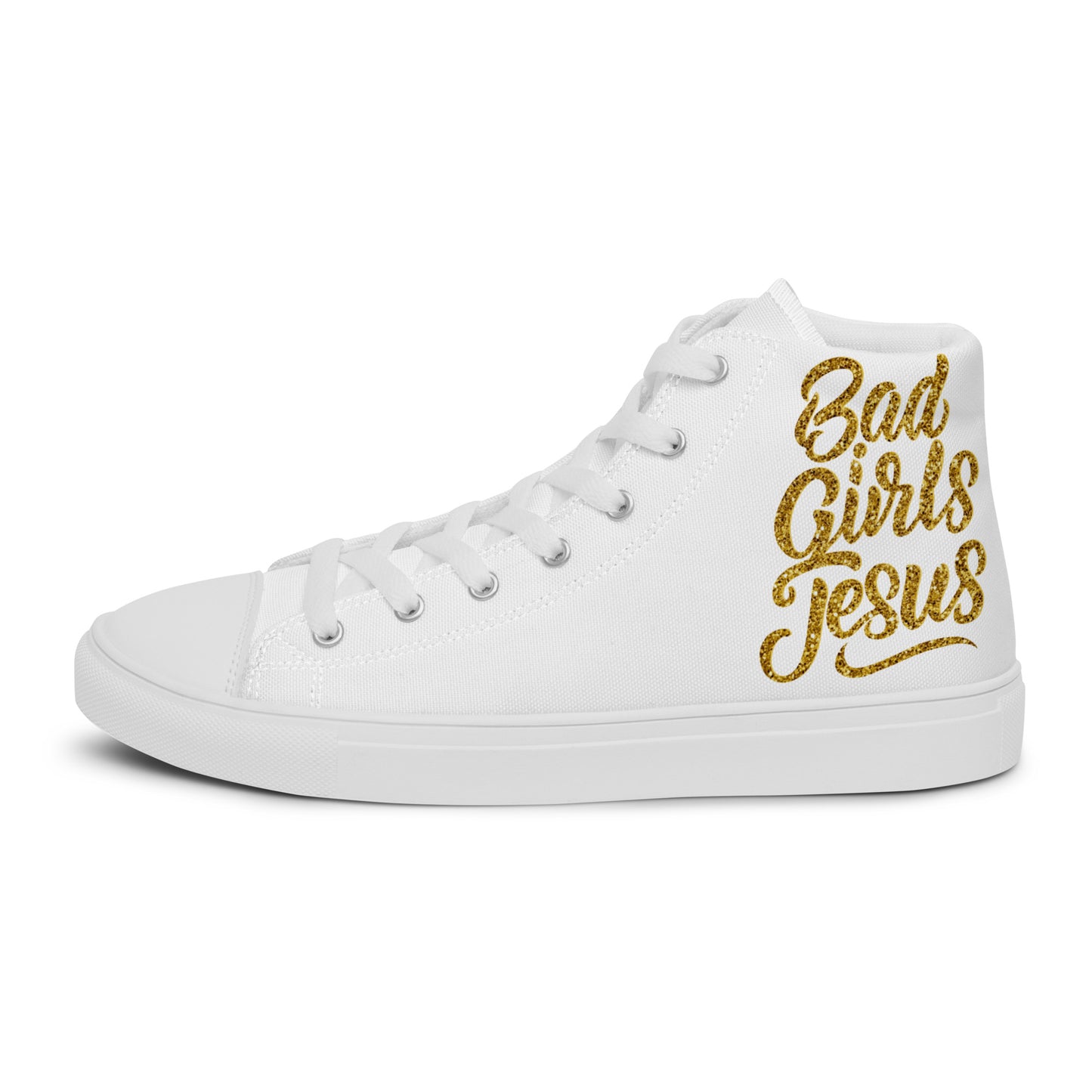 Women’s high top canvas shoes
