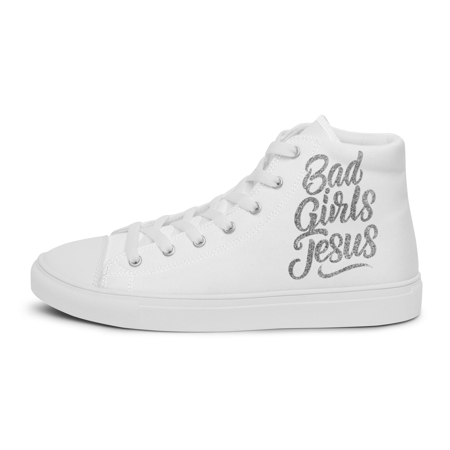 Women’s high top canvas shoes