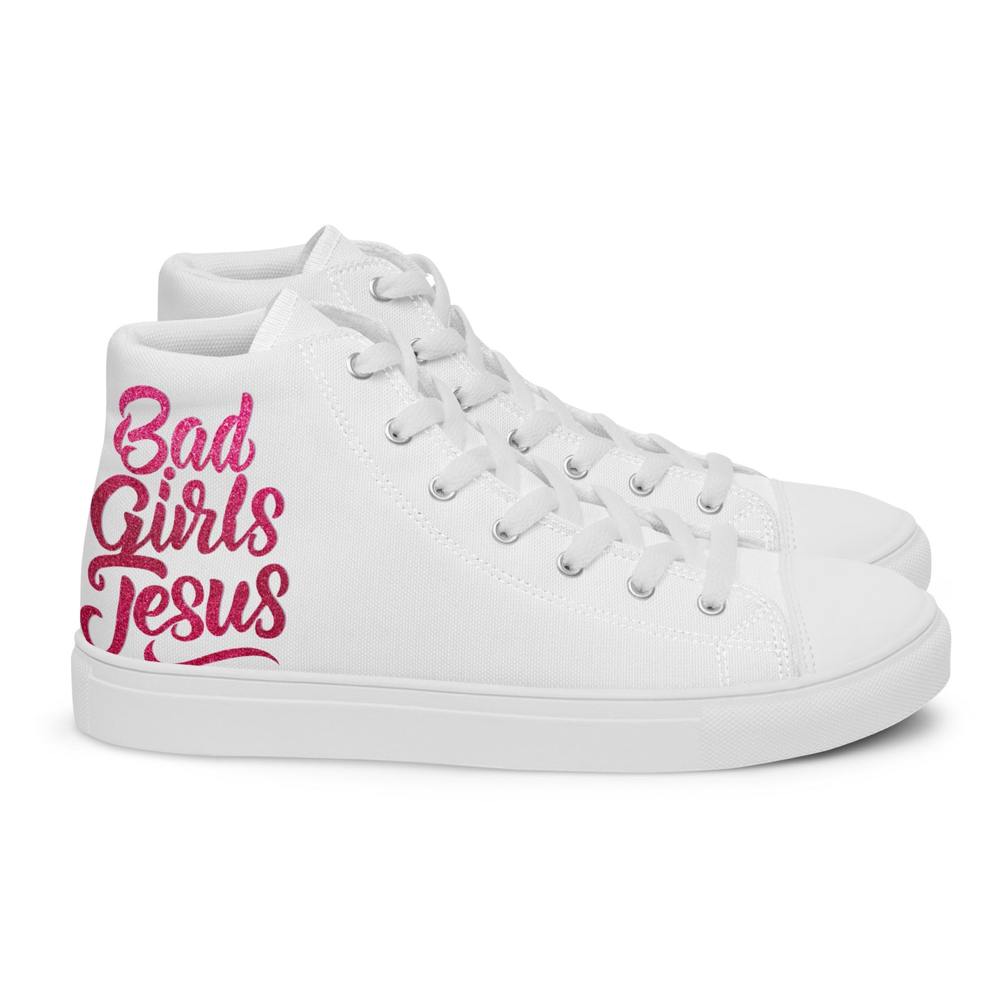 Women’s high top canvas shoes