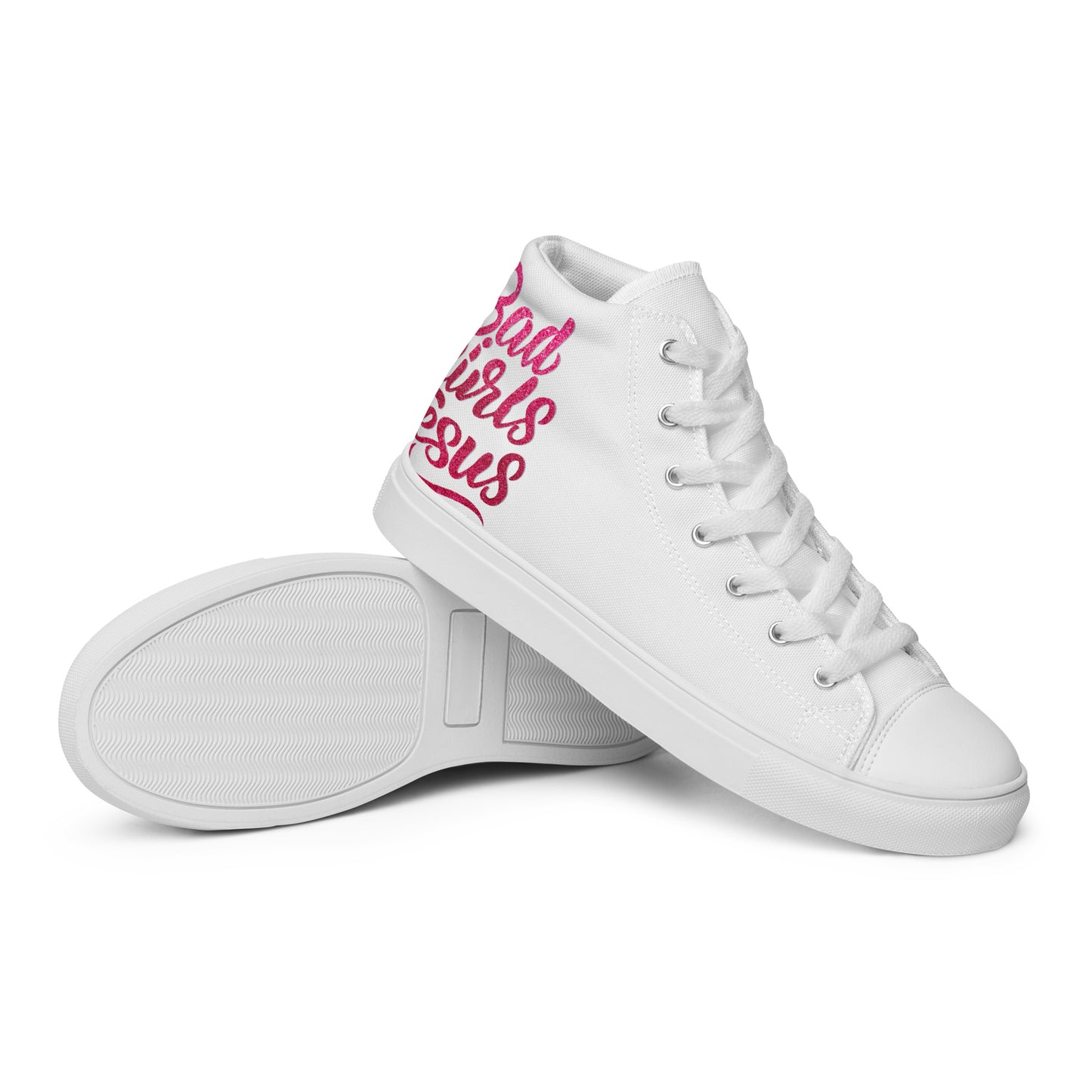 Women’s high top canvas shoes