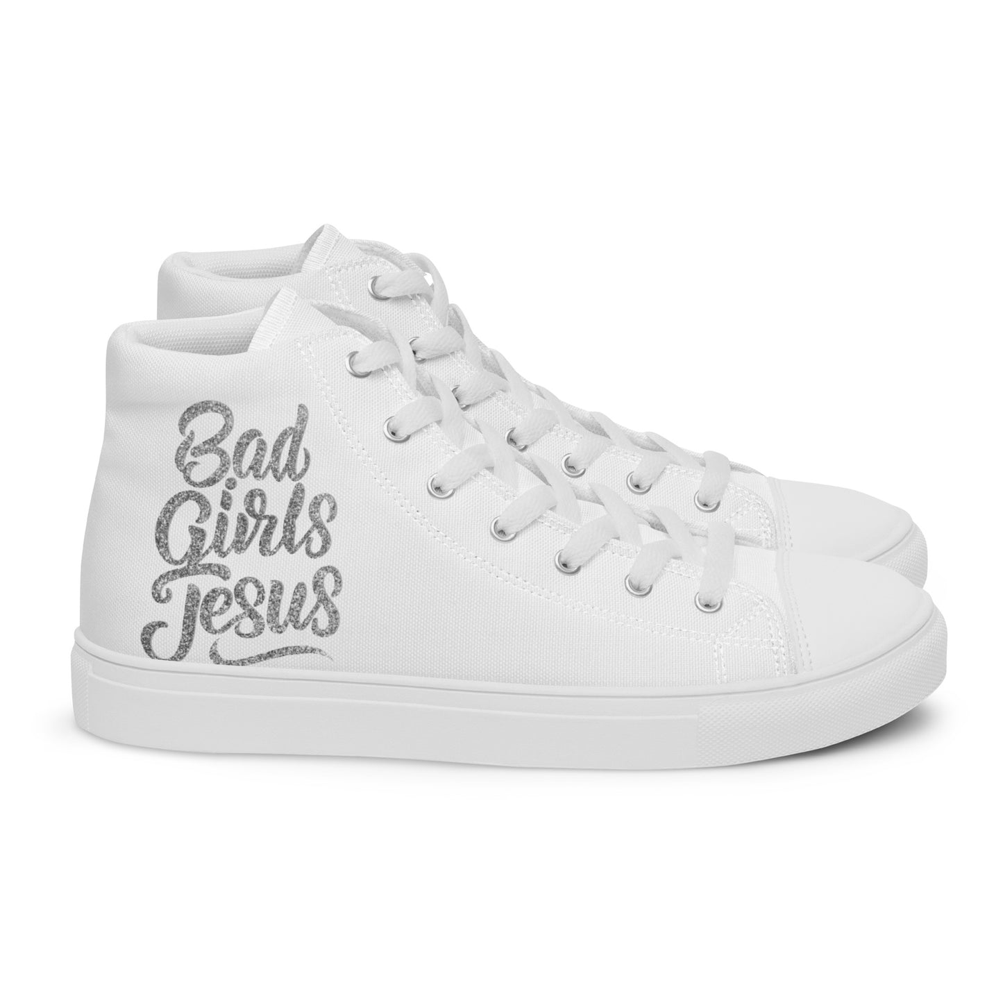 Women’s high top canvas shoes