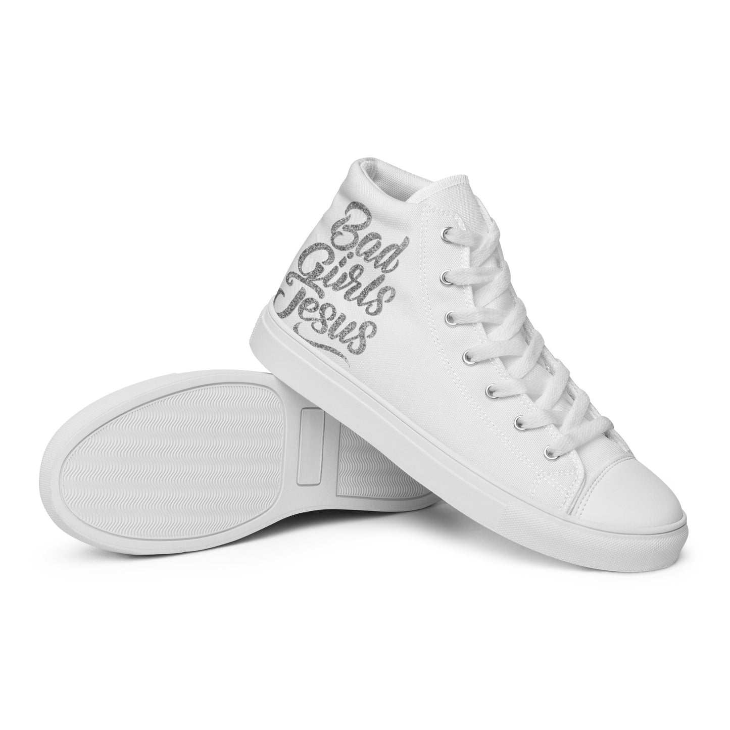 Women’s high top canvas shoes