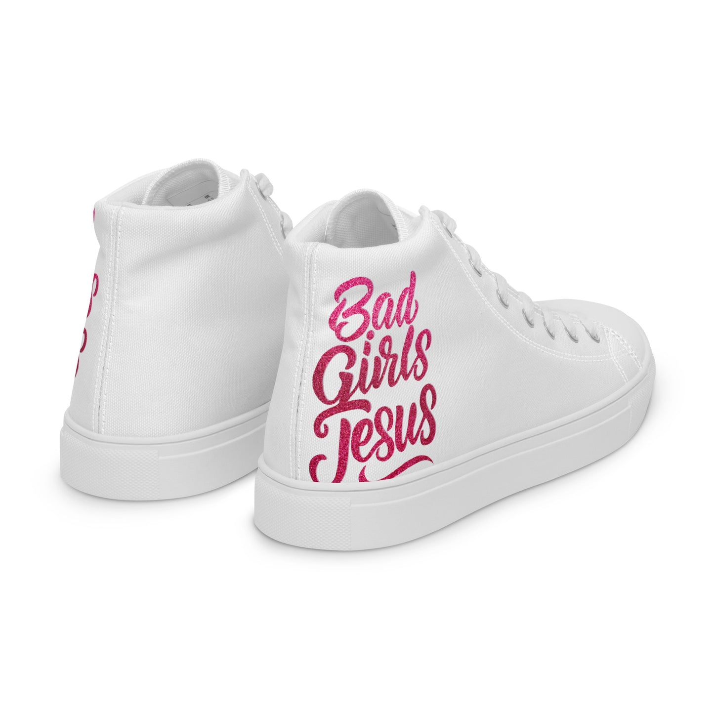 Women’s high top canvas shoes