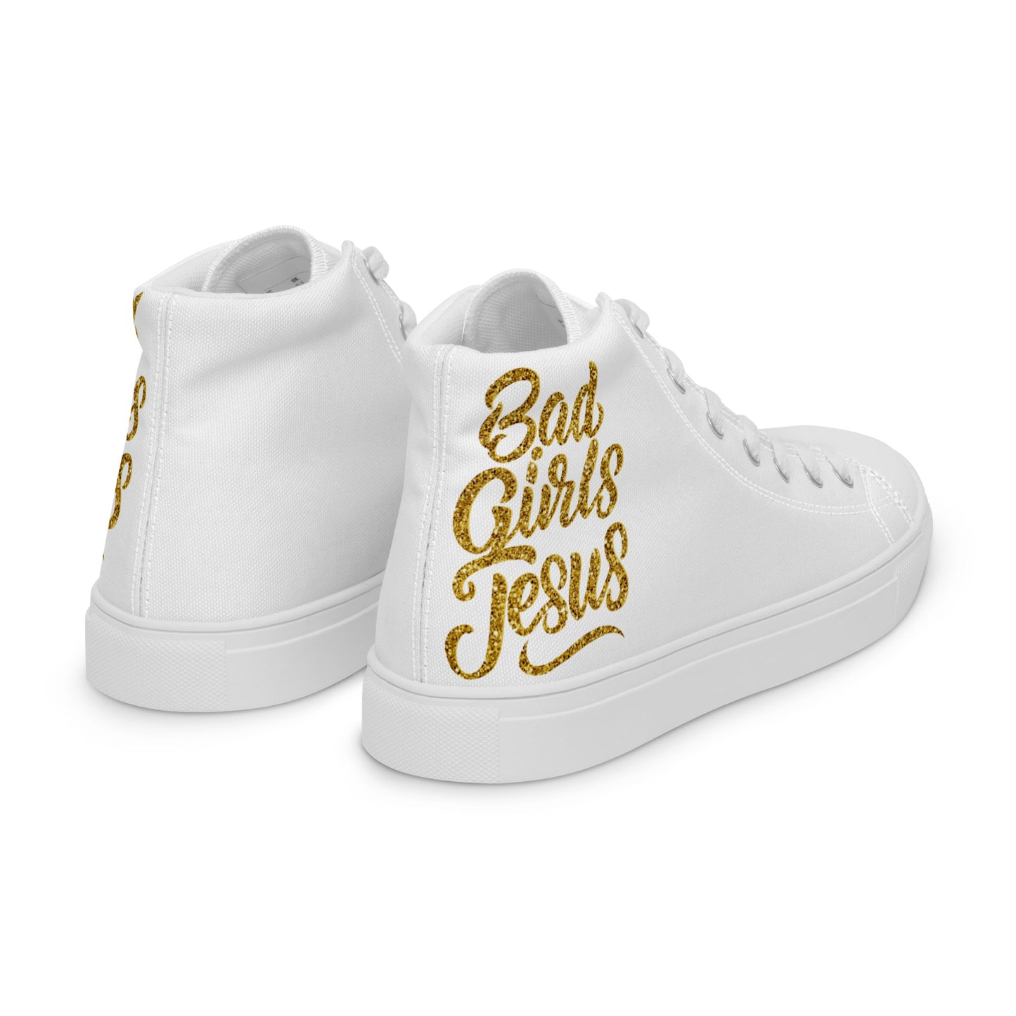 Women’s high top canvas shoes
