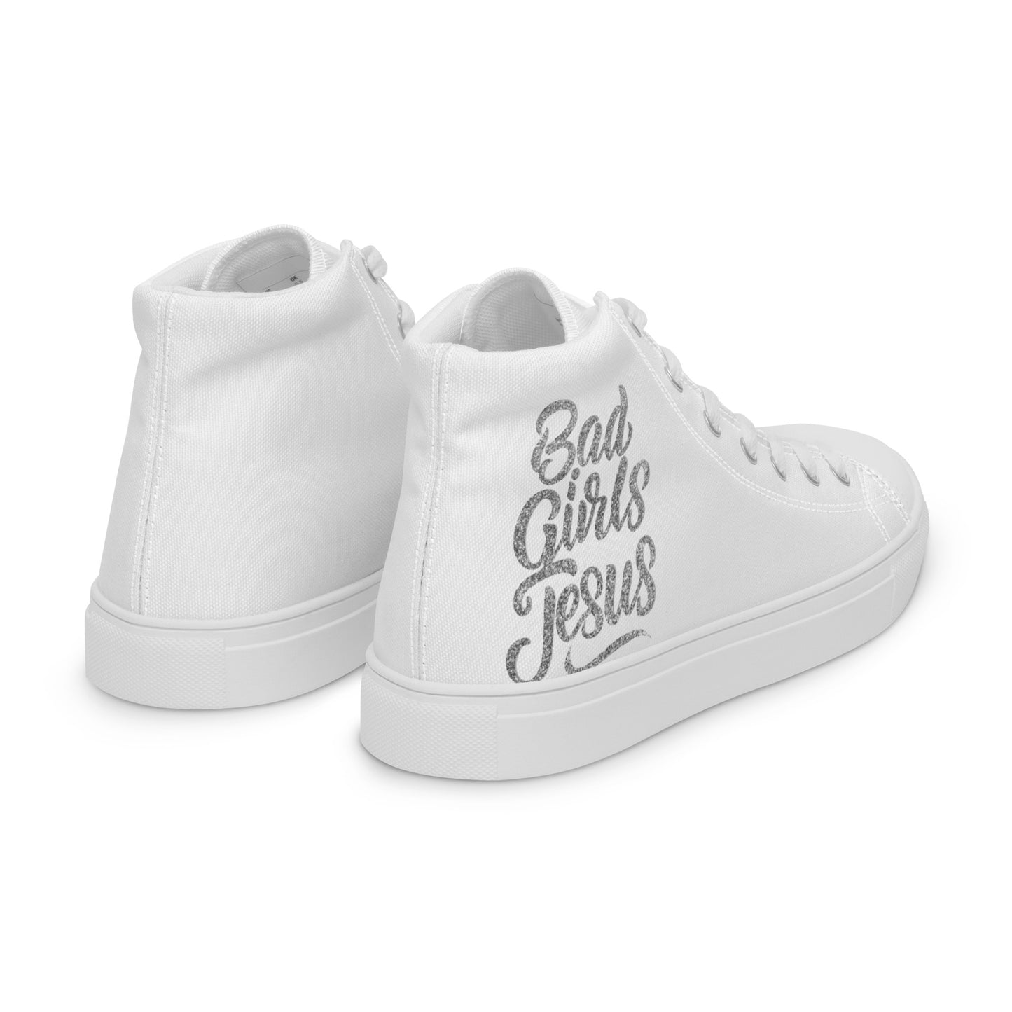 Women’s high top canvas shoes
