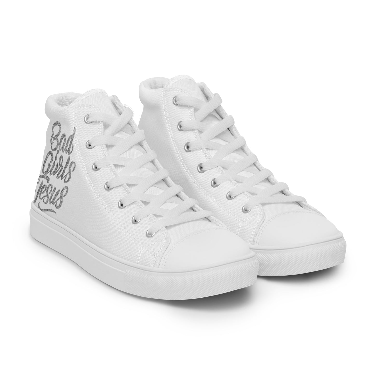 Women’s high top canvas shoes
