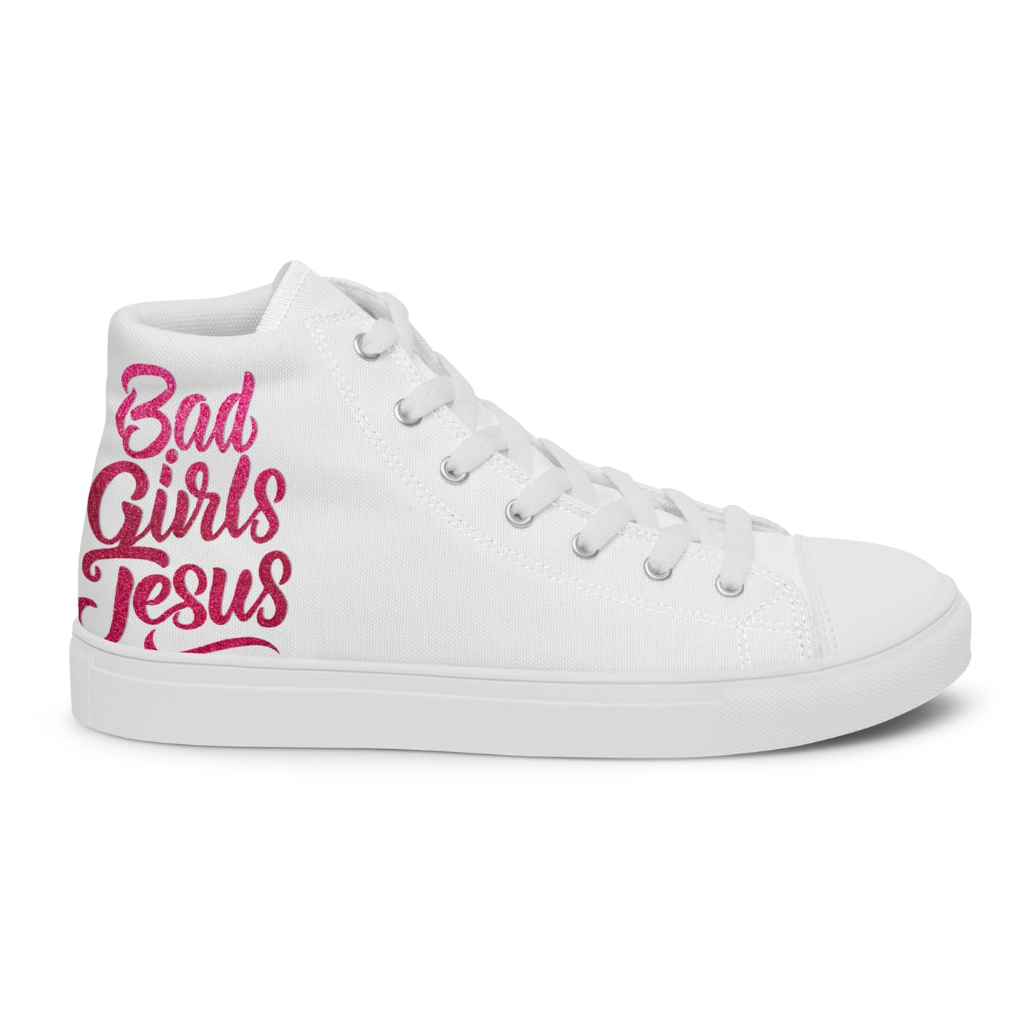 Women’s high top canvas shoes