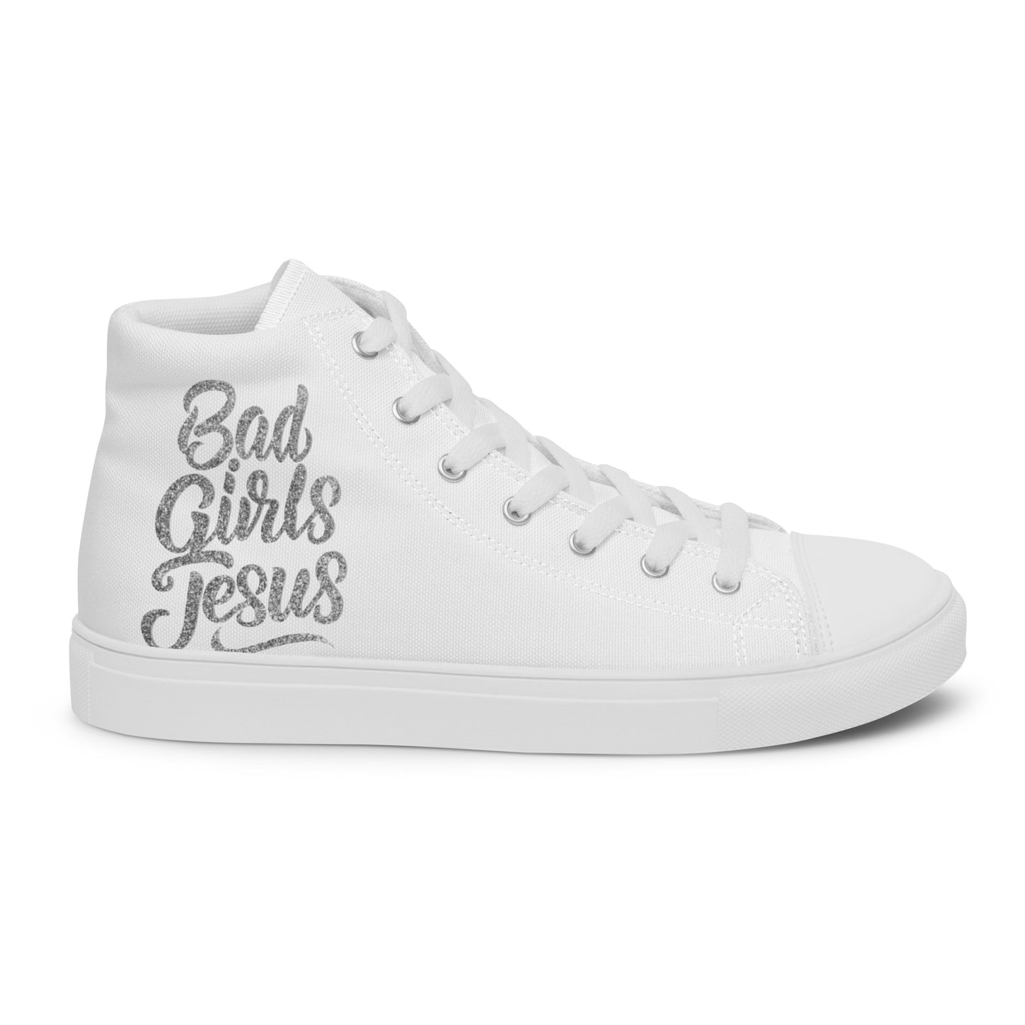 Women’s high top canvas shoes
